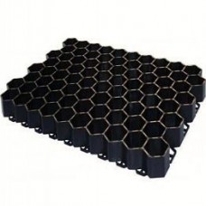 Решетка газонная Gidrolica Eco Standart РГ-70.40.3,2 - пластиковая черная в Иркутск